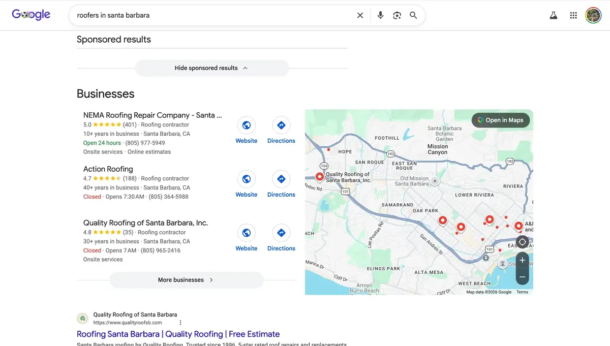 NEMA Roofing — Santa Barbara, CA
