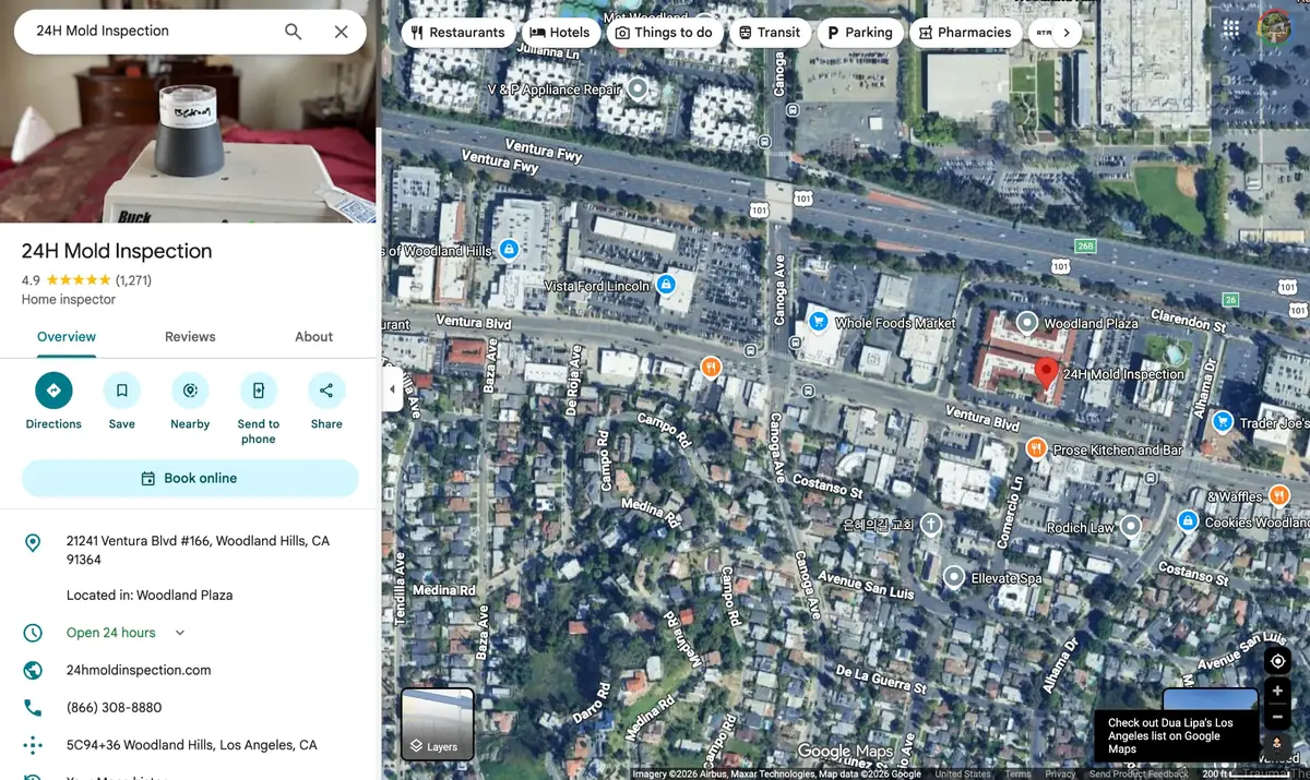 24H Mold Inspection — multi-city